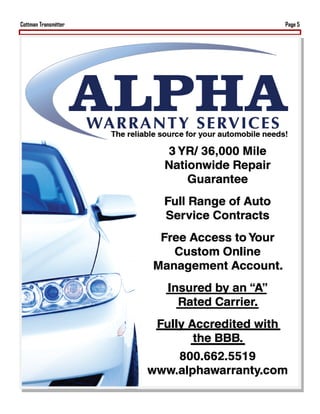 Cottman Transmitter   Page 5
 