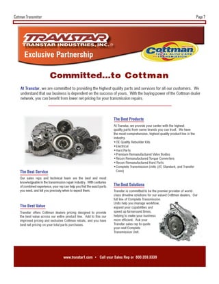 Cottman Transmitter   Page 7
 