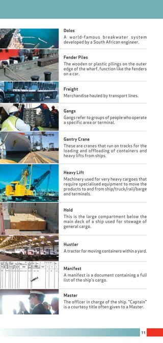 Transnet port terminals careers brochure