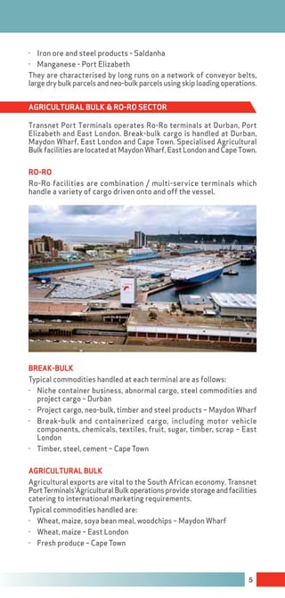 Transnet port terminals careers brochure