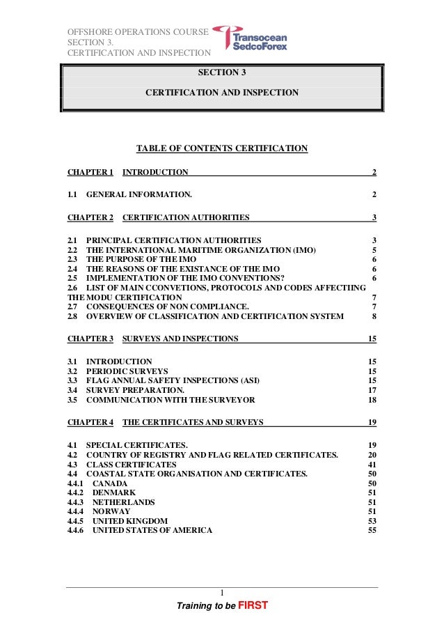 Transocean offshore operation 3