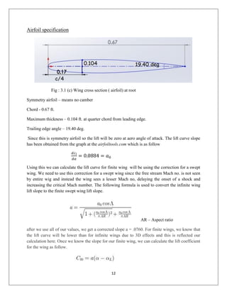 Transonic flow over 3d wing | PDF