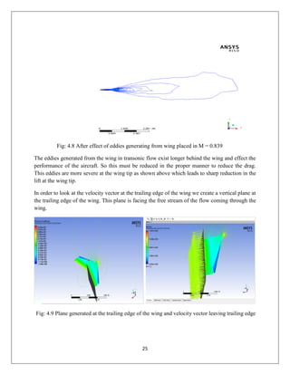Transonic flow over 3d wing | PDF