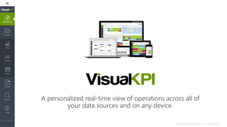 A personalized real-time view of operations across all of
your data sources and on any device.
© 2005-2019 Transpara LLC. Confidential.
 