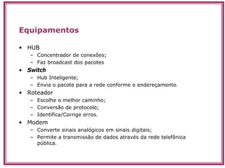 Transpa Redes, Internet