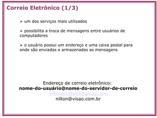 Transpa Redes, Internet