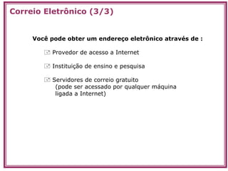 Transpa Redes, Internet