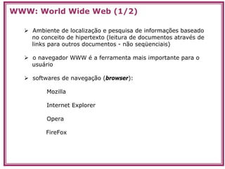 Transpa Redes, Internet