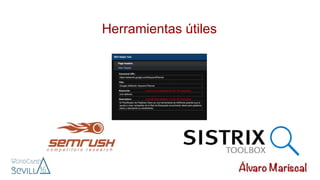 Herramientas útiles
 