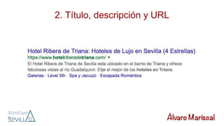 2. Título, descripción y URL
 