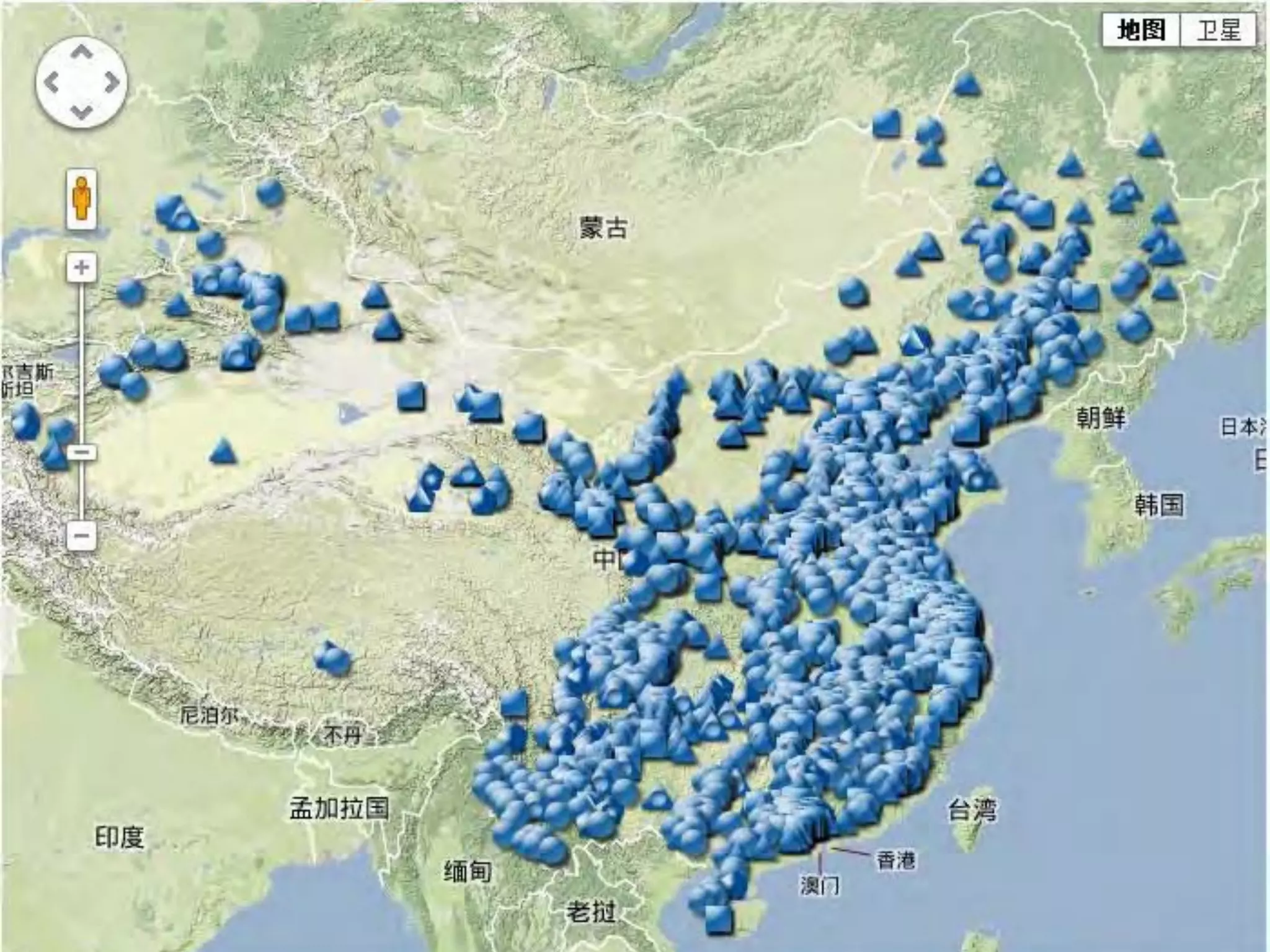 take a picture to locate a polluter
 