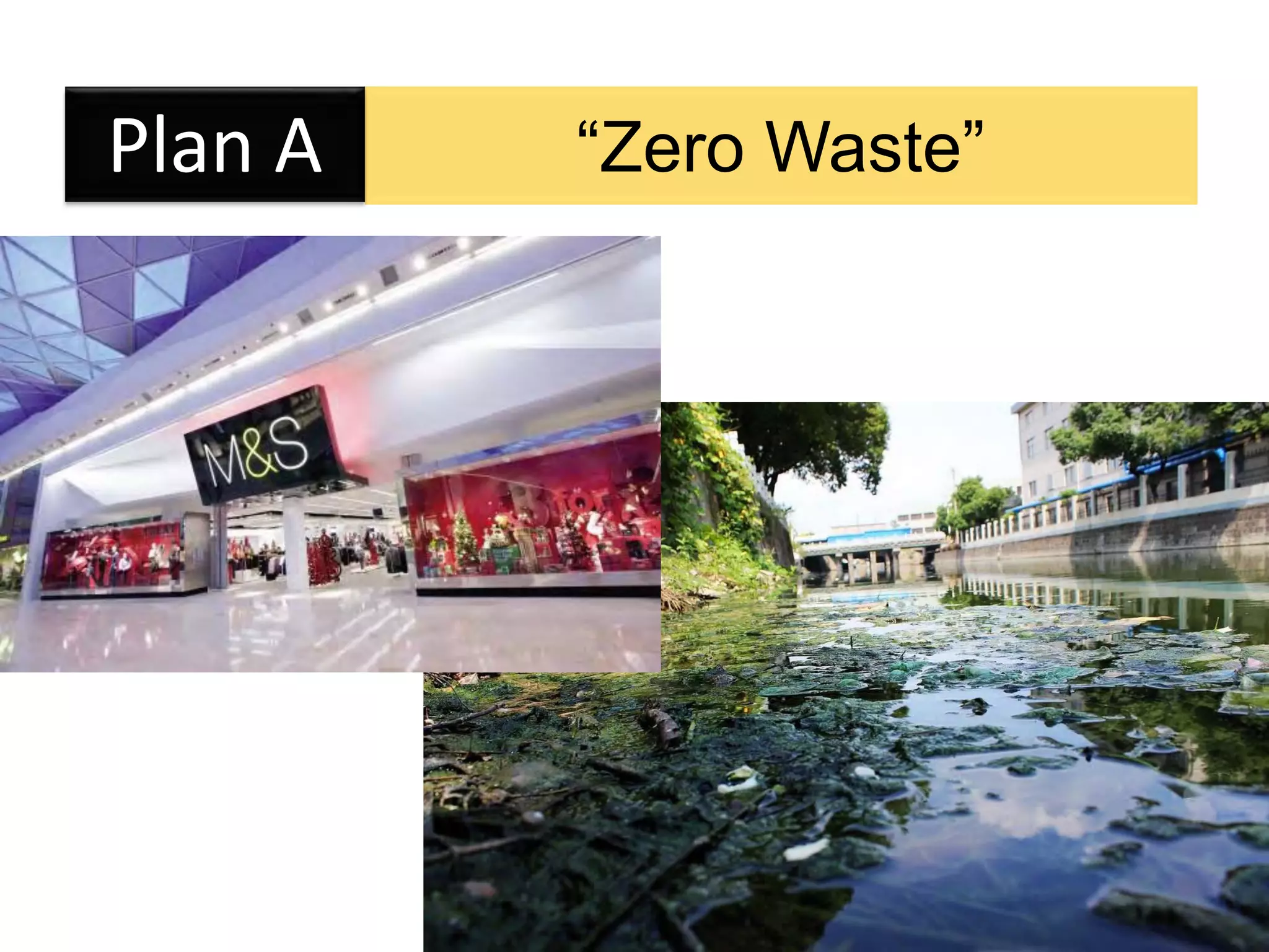 “Zero Waste”Plan A
 