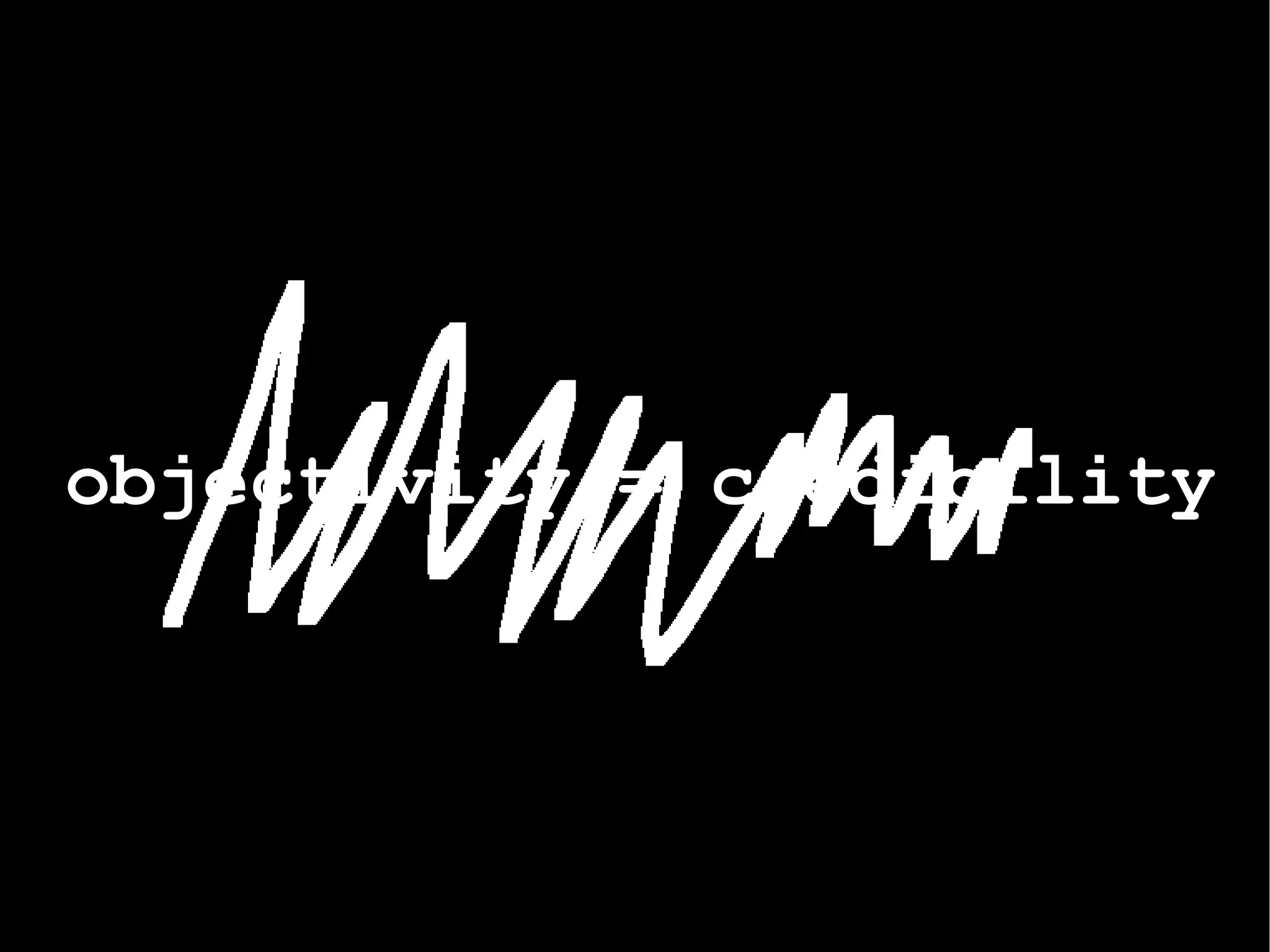 objectivity = credibility 