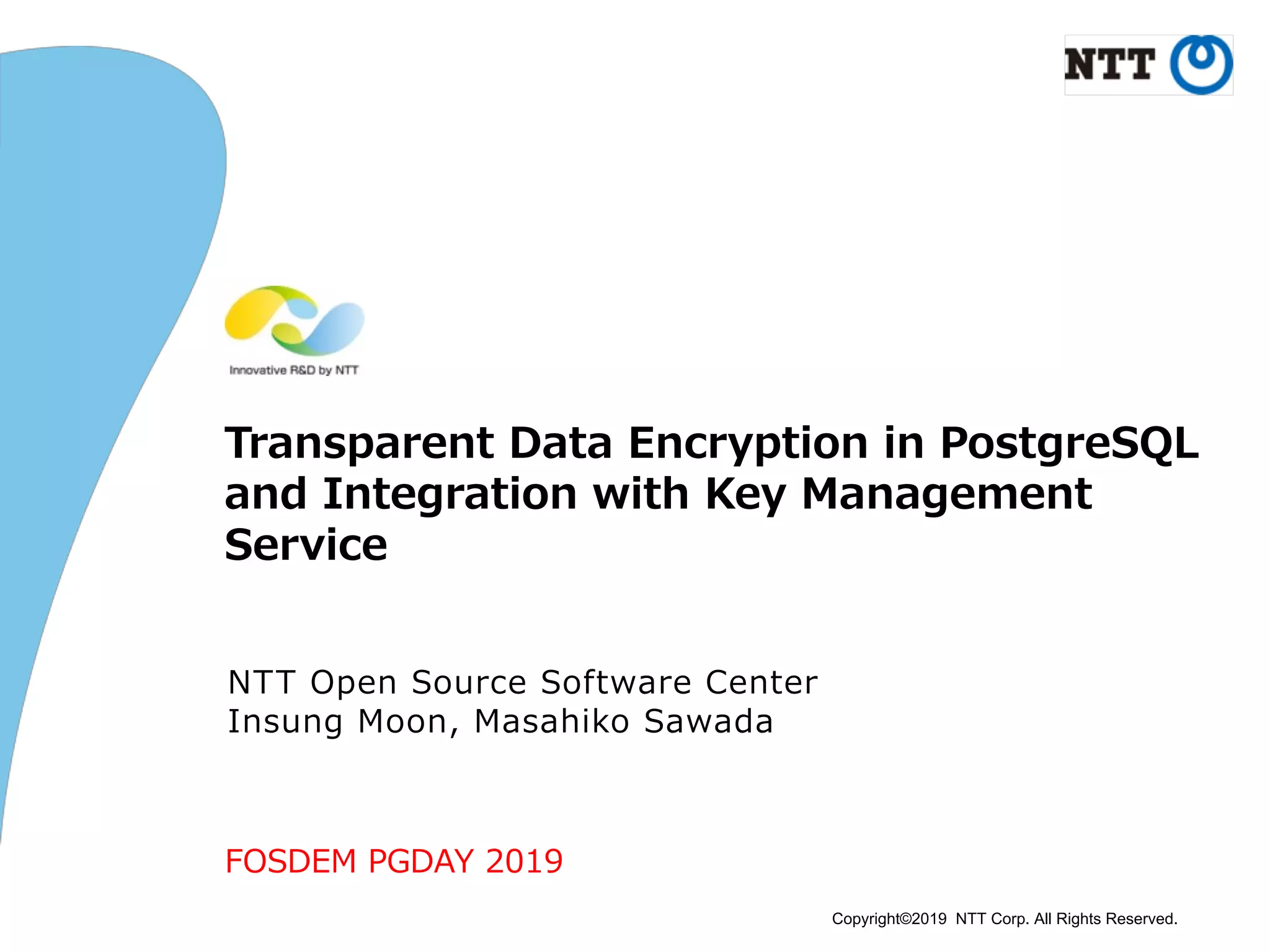 Copyright©2019 NTT Corp. All Rights Reserved. , 