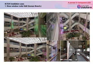 A pioneer in transparent LED!
13
 