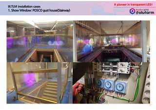 A pioneer in transparent LED!
- 19 -
 