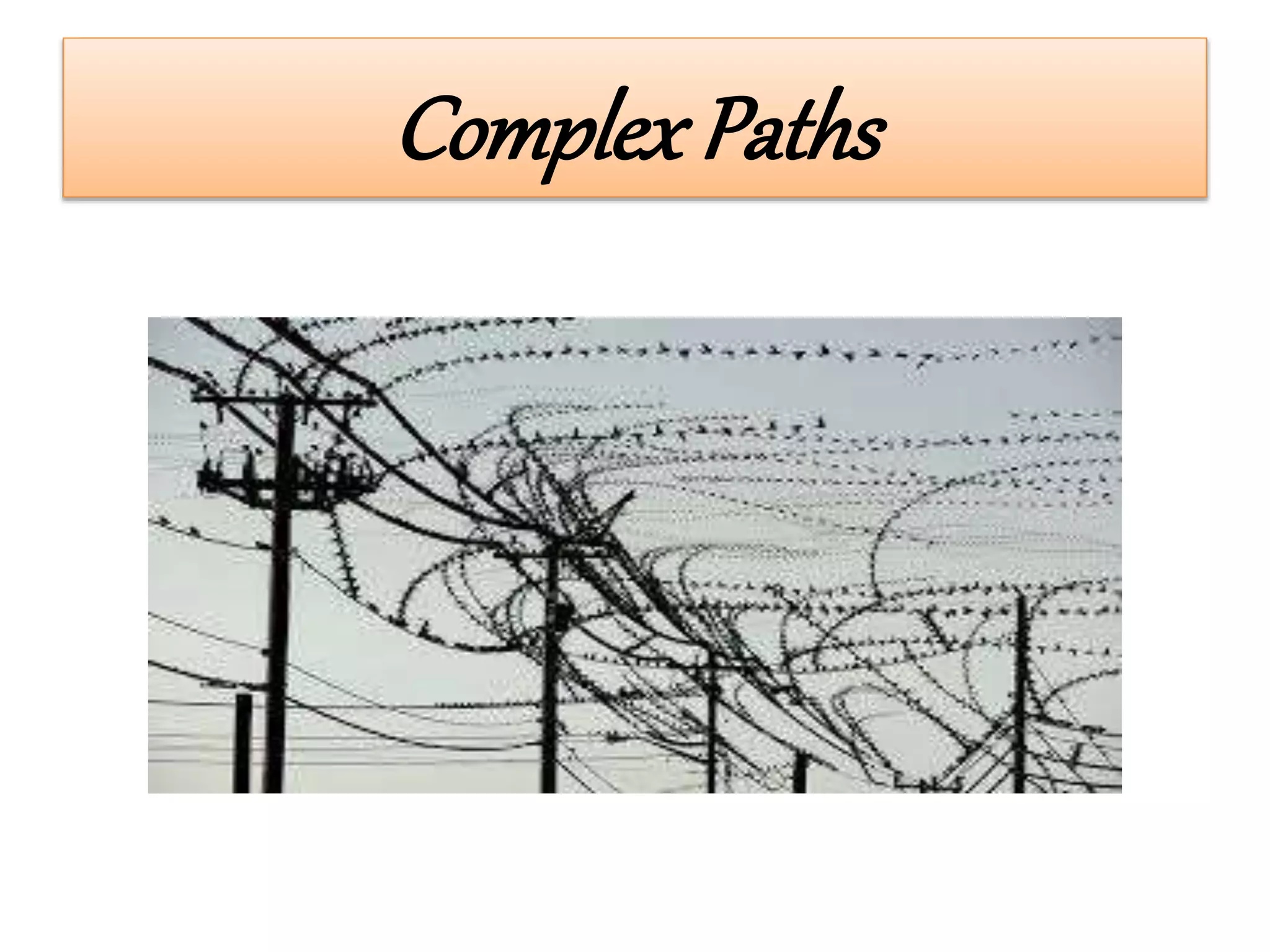 Complex Paths
 