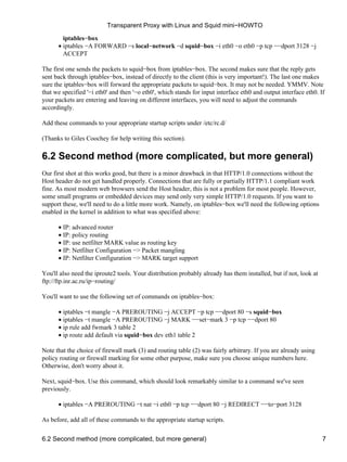 Transparent proxy | PDF