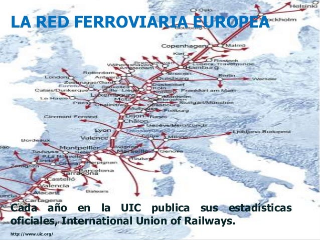 En Que Continente Se Presenta Una Mayor Red Ferroviaria es.slideshare.net