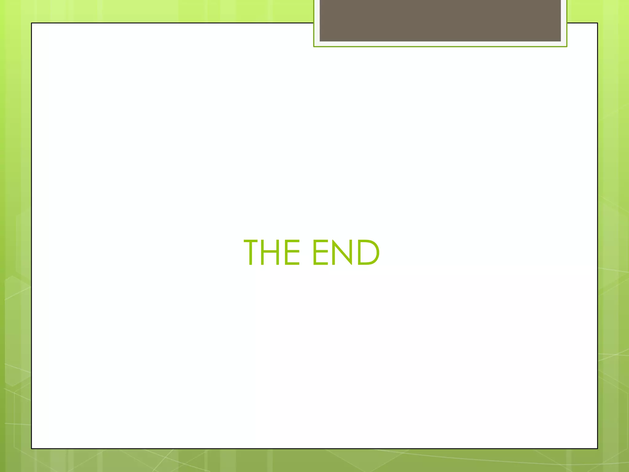 THE END
