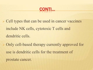 Transplant & tumor immunology | PPTX