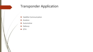 Transponder | PPTX