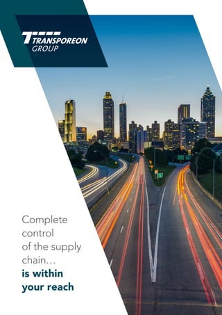 Complete
control
of the supply
chain…
is within
your reach
 