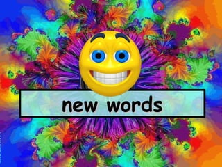 new words 