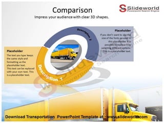Transportation PowerPoint Templates - Slideworld