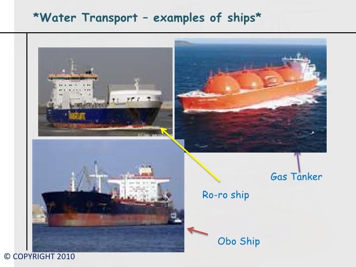 Transport water