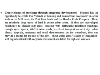 Transport and housing