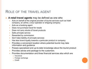 Transportation Agent Roles Transportation and travel mangement 8 | PPTX