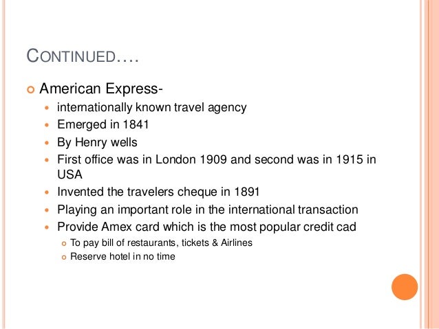 travel agency bill