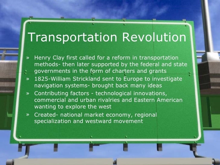 Market revolution essay