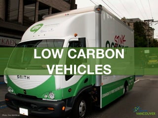 LOW CARBON
                          VEHICLES


Photo: Don McKillican
 