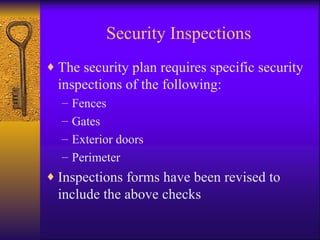 Security Gate Inspection Transportation And Facility Security | PPT