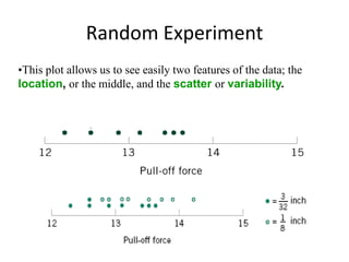  Statistics gives us a framework for describing this variability and for learning about potential sources of variability.Nylon connector to be used in an automotive engine application.