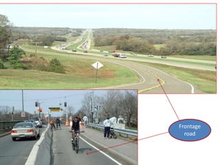 Frontage
road
 