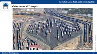 Shri Vile Parle Kelavani Mandal’s Institute of Technology, Dhule
Department of Civil Engineering 34
Prepared
By-
Prof.
Basweshwar
S.
J.
Other modes of Transport
 