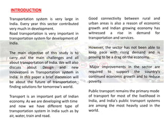 Transportation for make in india | PDF
