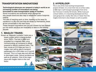 Transportation for make in india | PDF