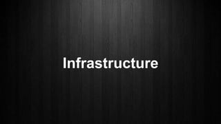 Infrastructure
 