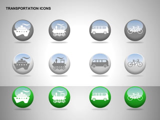 Transportation Icons | PPT