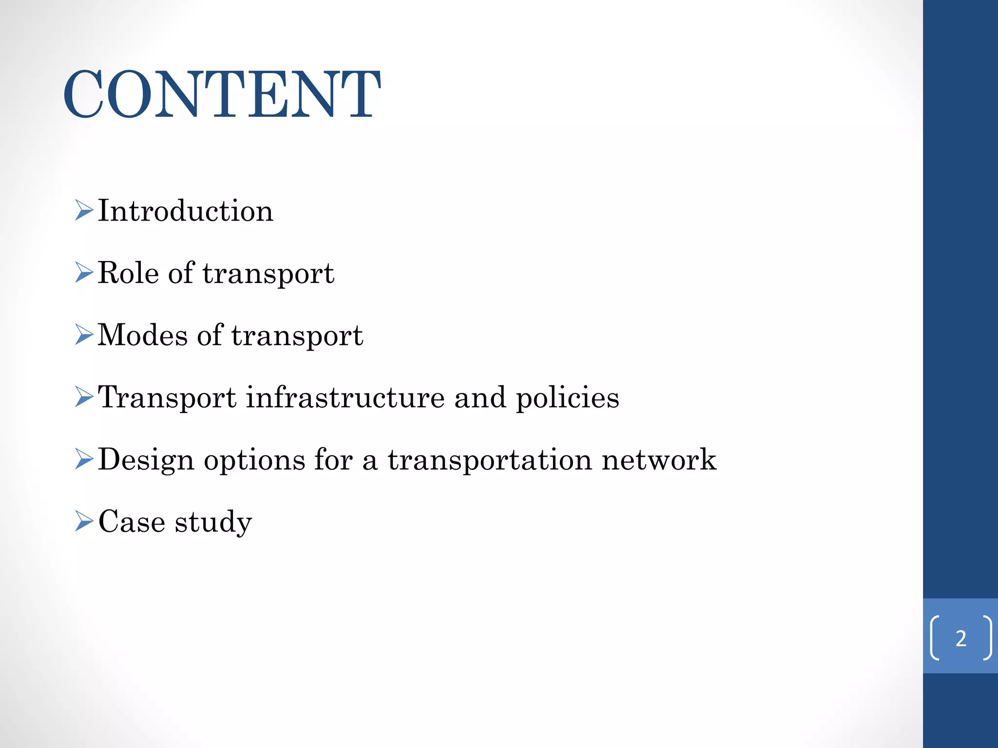 Transportation in supply chain | PPTX