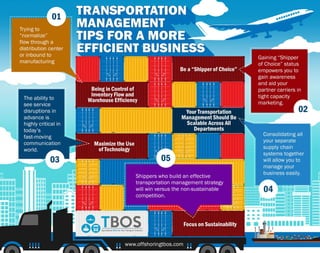 Transportation Management Tips for a More Efficient Business