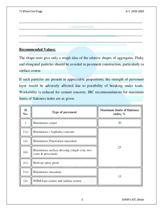 Transportation Engineering Laboratory Manual