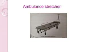 Ambulance stretcher
 
