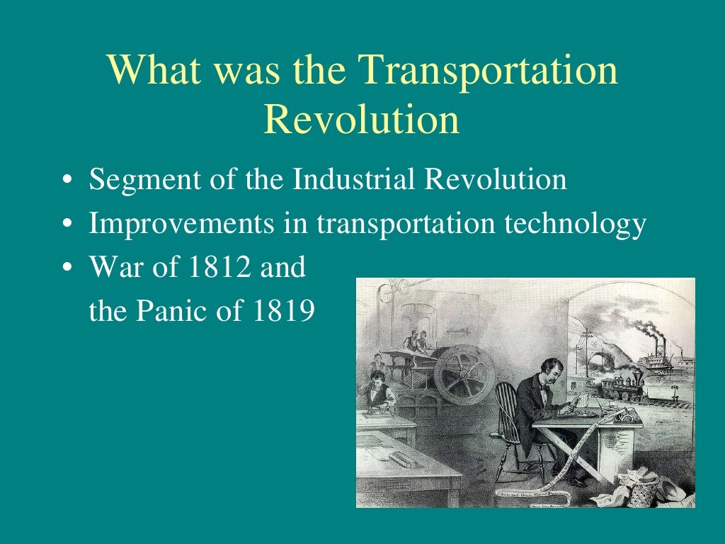 Transportation Revolution Transportation Revolution