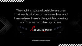 The right choice of vehicle ensures
that each trip becomes seamless and
hassle-free. Here's the guide covering
sprinter va...