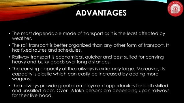 railways merits and demerits Advantages and disadvantages advantages and disadvantages of railway transportation one thought on “advantages and disadvantages of road. railways merits and demerits Advantages and disadvantages advantages and disadvantages of railway transportation one thought on “advantages and disadvantages of road.